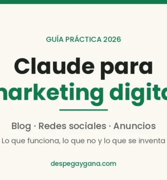 Claude para marketing digital, guía práctica 2026