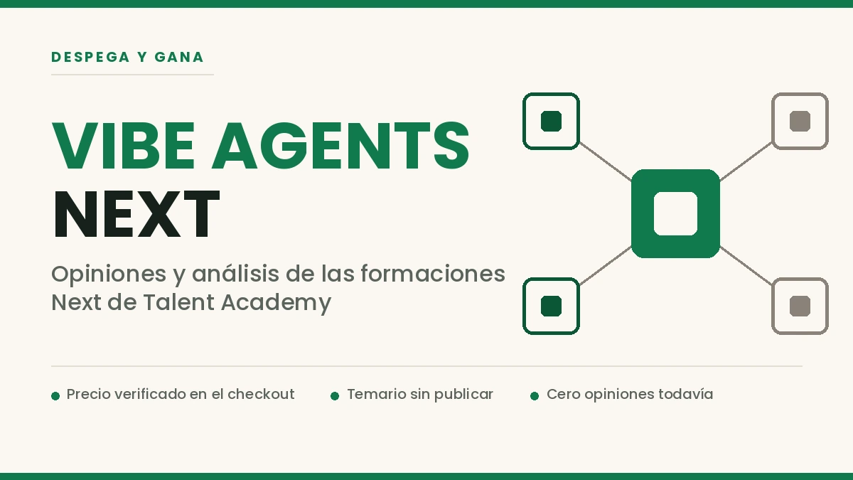 Vibe Agents Next opiniones y precio
