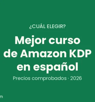 Mejor curso de Amazon KDP en español en 2026, con precios comprobados